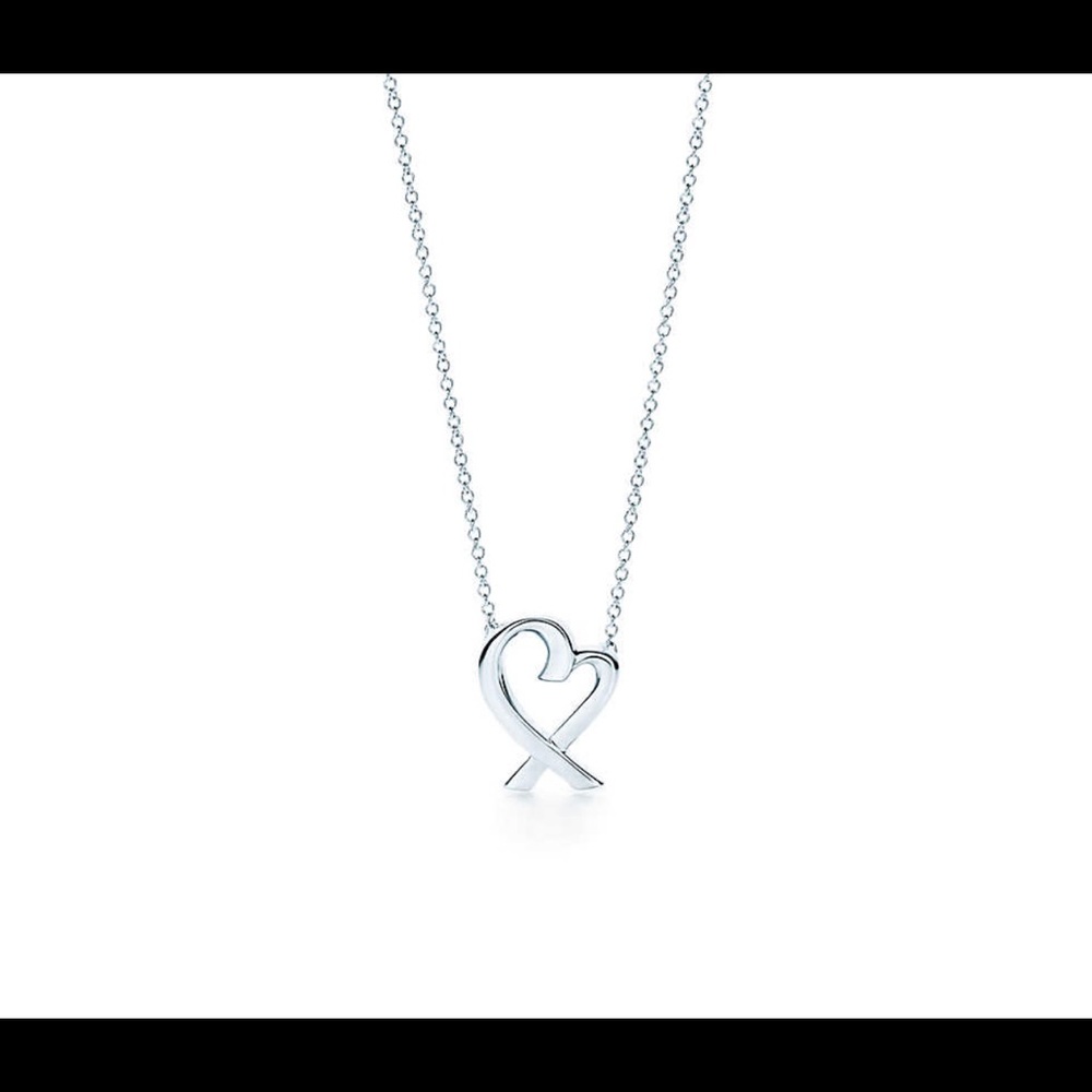 Tiffany Paloma Picasso loving heart pendant